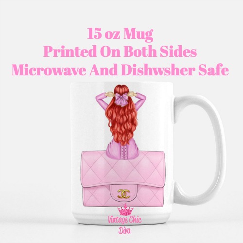 Pretty In Pink Girl14 Coffee Mug-
