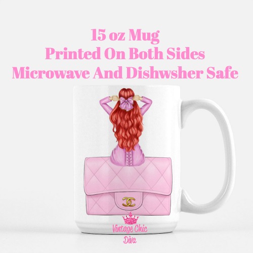 Pretty In Pink Girl14 Coffee Mug-