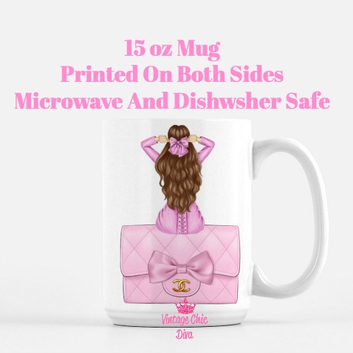 Pretty In Pink Girl16 Coffee Mug-