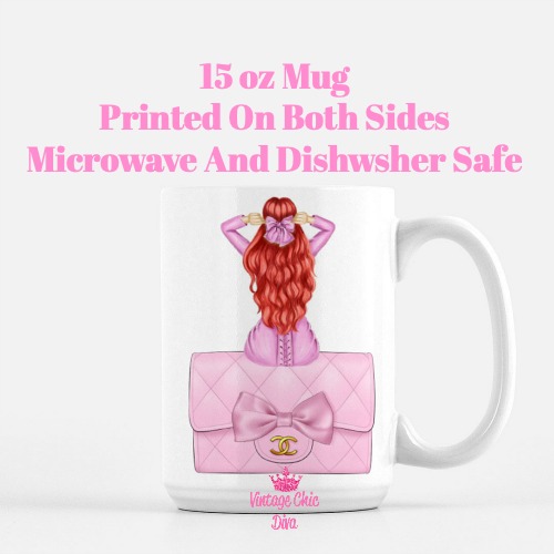 Pretty In Pink Girl19 Coffee Mug-