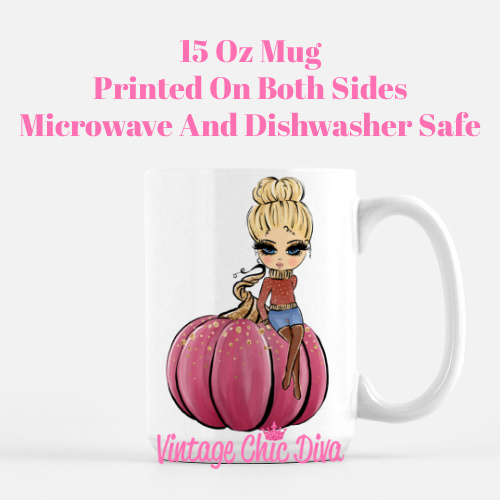 Pumpkin Girl13 Coffee Mug-
