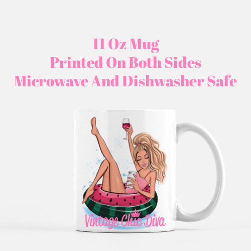 Summer Drink Girl10 Coffee Mug-