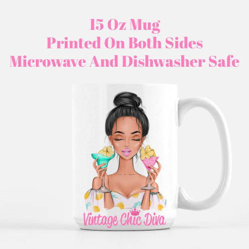 Summer Drink Girl5 Coffee Mug-