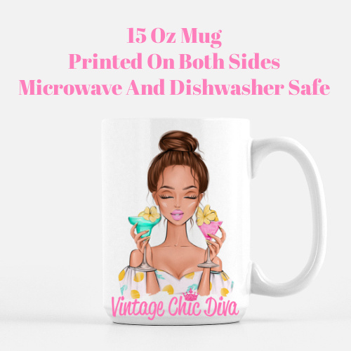Summer Drink Girl6 Coffee Mug-