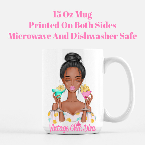 Summer Drink Girl8 Coffee Mug-