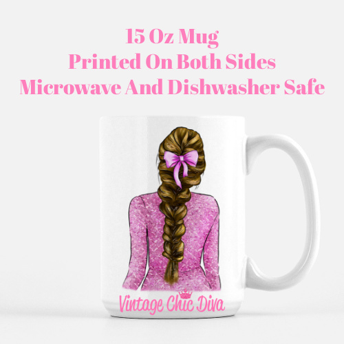 Valentine Bow Girl2 Coffee Mug-