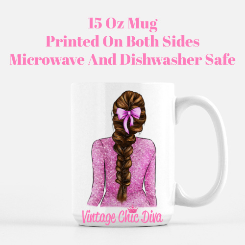 Valentine Bow Girl3 Coffee Mug-