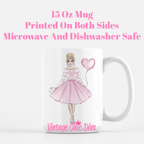Valentine Day Girl2 Coffee Mug-