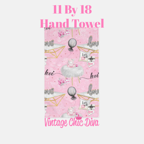 Valentine Design10 Hand Towel-