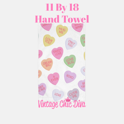 Valentine Design3 Hand Towel-