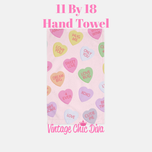 Valentine Design5 Hand Towel-