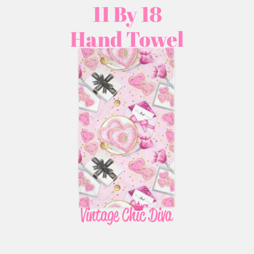 Valentine Design6 Hand Towel-