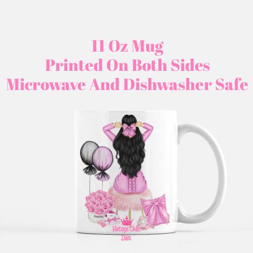 Valentine Glam Girl1 Coffee Mug-