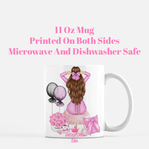 Valentine Glam Girl2 Coffee Mug-