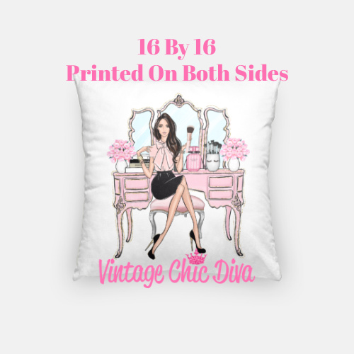 Vanity Girl10 Pillow Case-