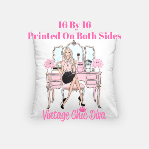 Vanity Girl11 Pillow Case-