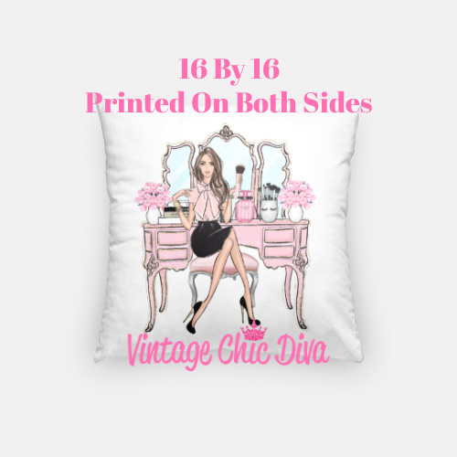 Vanity Girl12 Pillow Case-