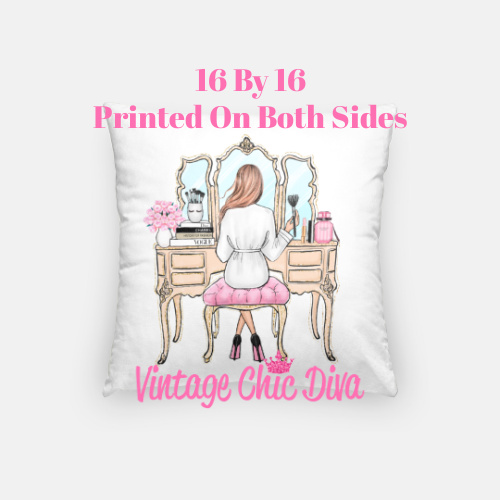 Vanity Girl14 Pillow Case-