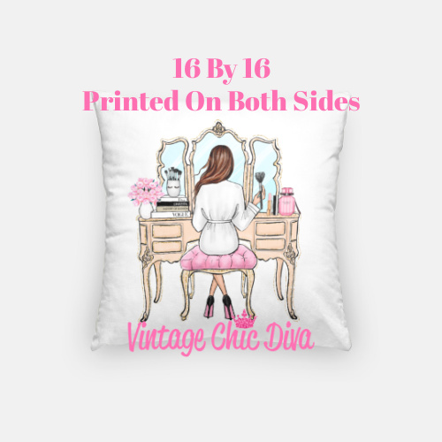 Vanity Girl15 Pillow Case-