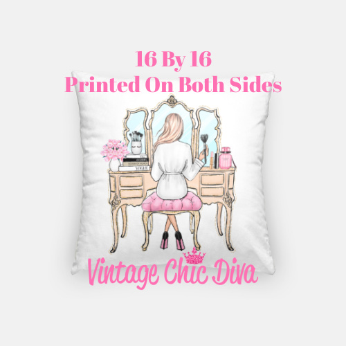 Vanity Girl16 Pillow Case-