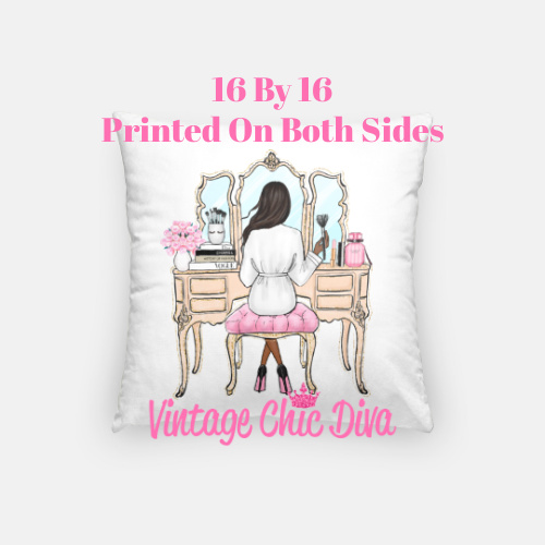 Vanity Girl17 Pillow Case-