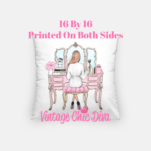 Vanity Girl18 Pillow Case-