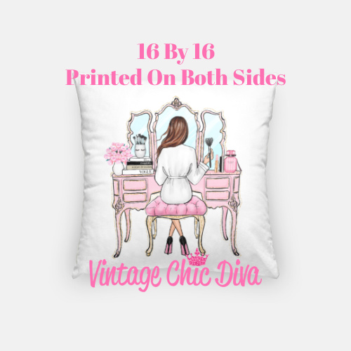 Vanity Girl19 Pillow Case-