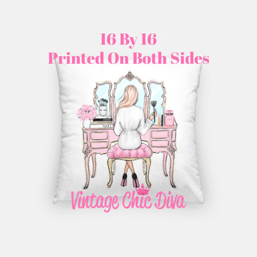Vanity Girl20 Pillow Case-