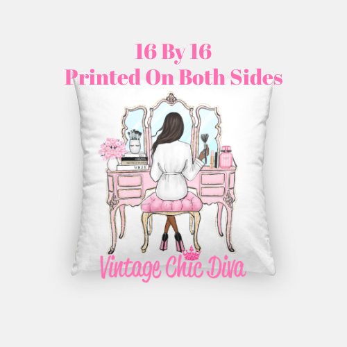 Vanity Girl21 Pillow Case-