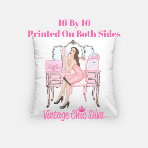 Vanity Girl22 Pillow Case-