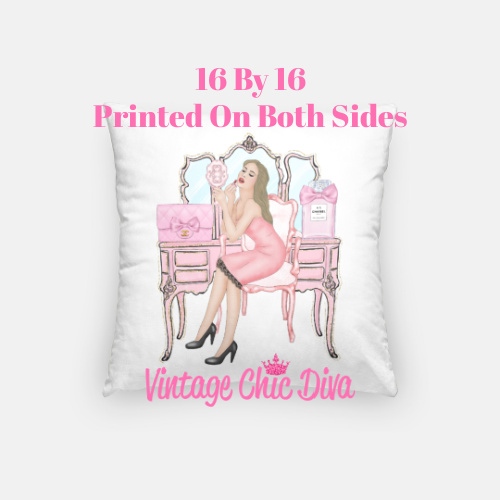 Vanity Girl23 Pillow Case-