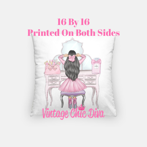Vanity Girl25 Pillow Case-