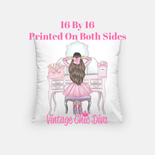 Vanity Girl26 Pillow Case-