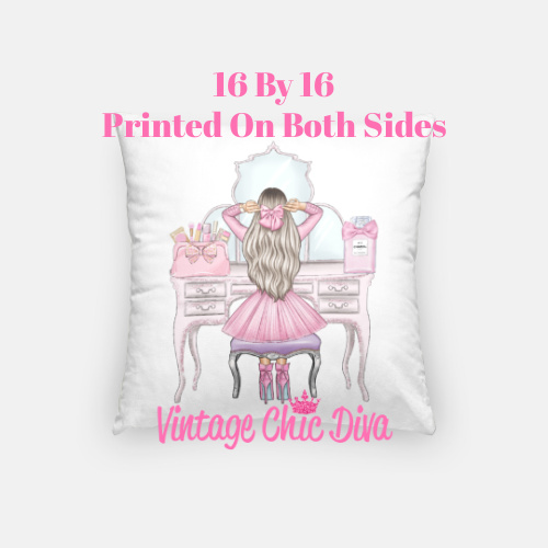 Vanity Girl27 Pillow Case-