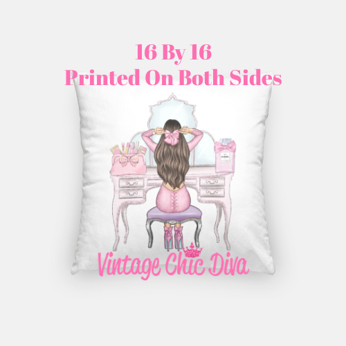 Vanity Girl31 Pillow Case-