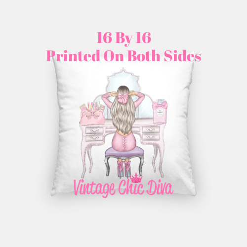 Vanity Girl32 Pillow Case-