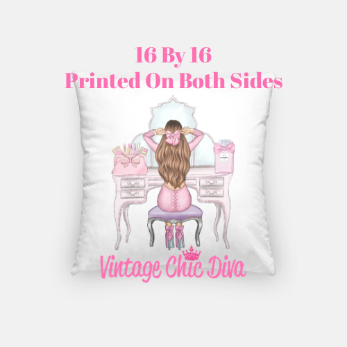 Vanity Girl33 Pillow Case-