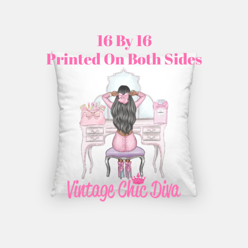 Vanity Girl34 Pillow Case-