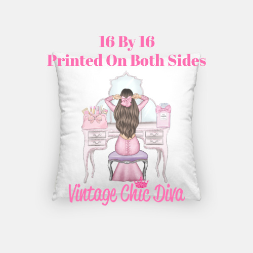 Vanity Girl36 Pillow Case-