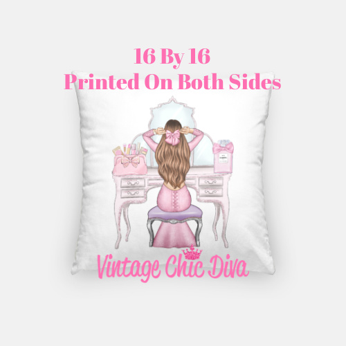 Vanity Girl38 Pillow Case-