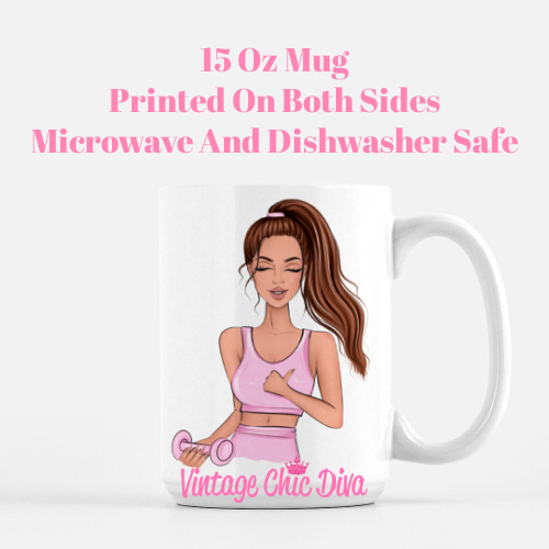 Workout Girl2 Coffee Mug-