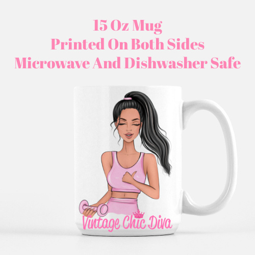 Workout Girl3 Coffee Mug-